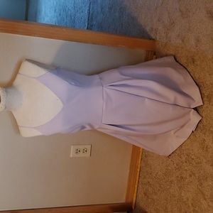 Lavender semi-formal dress